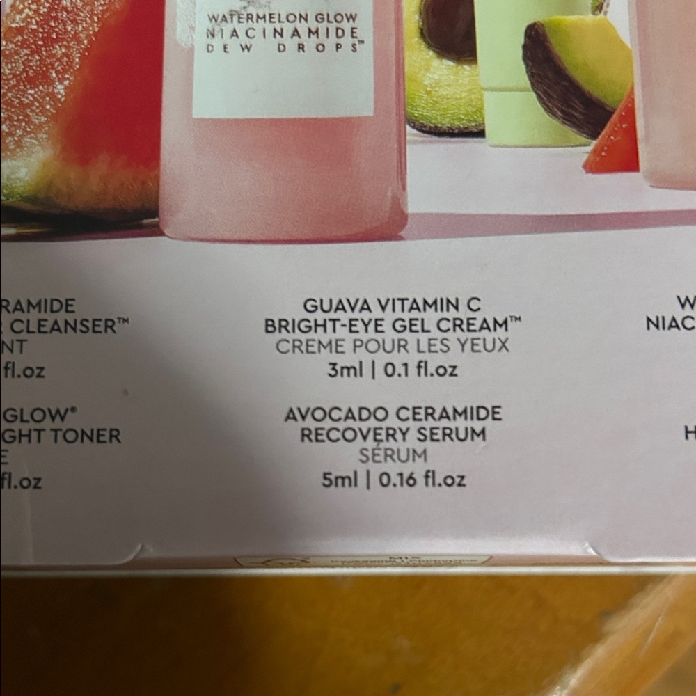 Glow Recipe Fruit Babies Glow & Soothe Set of Six Mini Products NIB - Picture 4 of 7